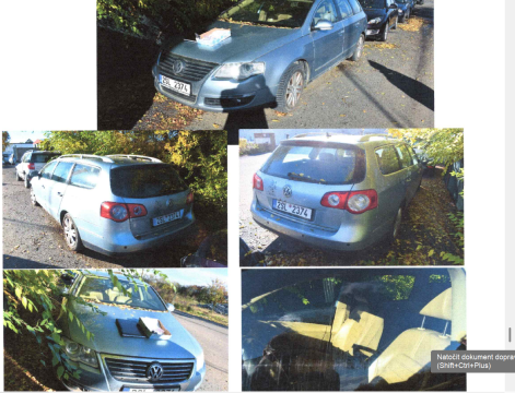 Osobní automobily VW Passat a Touran